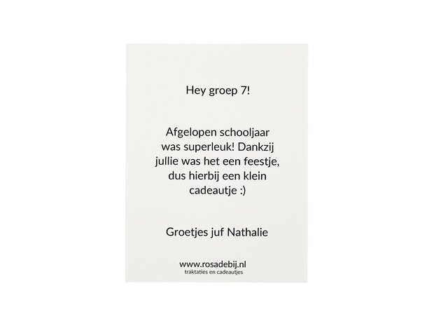 Kaartje - Jij bent goud waard - 80x105 mm