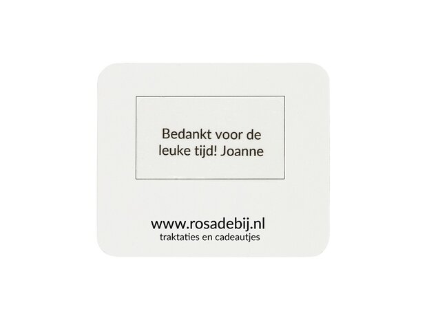 Een klein wonder - Traktatie wilde tulpen in organdi zakje