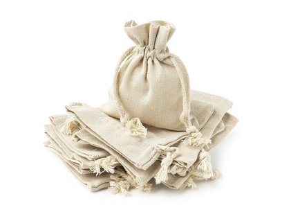 Linnenzakjes naturel - verpakt per 10 stuks - 12x15 cm Linnenzakjes naturel - verpakt per 10 stuks - 12x15 cm