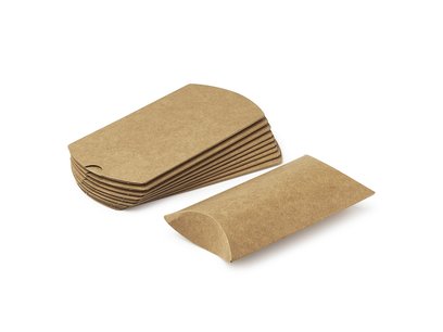 Gondeldoosjes kraft - verpakt per 10 stuks - 7,6x12,7 cm Gondeldoosjes kraft - verpakt per 10 stuks - 7,6x12,7 cm