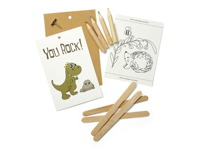 You rock! - Traktatie schilderij maken You rock! - Traktatie schilderij maken