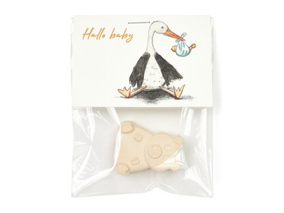 Hallo baby - Traktatie stoepkrijten Hallo baby - Traktatie stoepkrijten