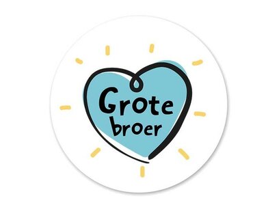 Stickervel - Grote broer - 24 stuks Stickervel - Grote broer - 24 stuks