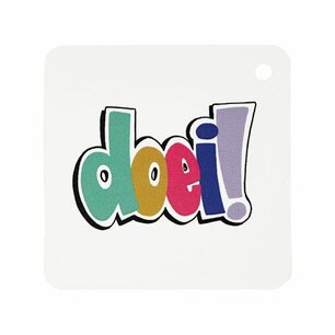 Label - Doei - 60x60 mm Label - Doei - 60x60 mm