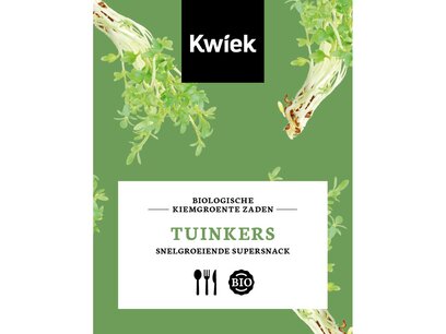 Biologische tuinkers zaden - KWIEK Uitdeel zakjes Biologische tuinkers zaden - KWIEK Uitdeel zakjes