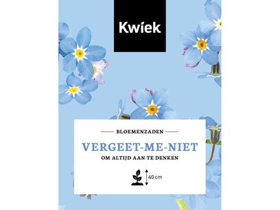 Vergeet-mij-nietje zaden - KWIEK Uitdeel zakjes Vergeet-mij-nietje zaden - KWIEK Uitdeel zakjes