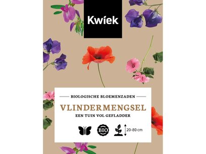 Biologische vlindermengsel zaden - KWIEK Uitdeel zakjes Biologische vlindermengsel zaden - KWIEK Uitdeel zakjes